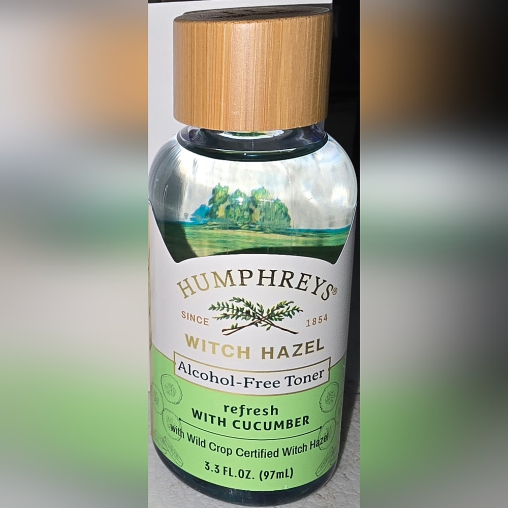Humphreys Witch Hazel Toner - Clear with Green Label